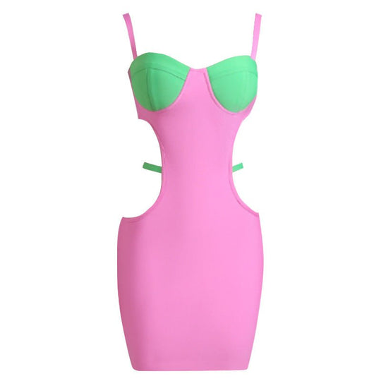 Voyage Bandage Mini Dress - Pink | Slay Eclectic