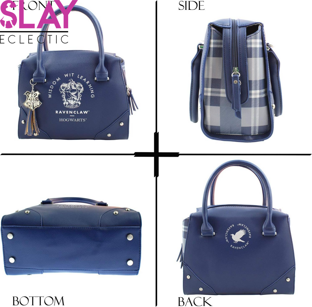 Harry Potter Purse Designer Handbag Hogwarts Houses Womens Top Handle Shoulder Satchel Bag Ravenclaw