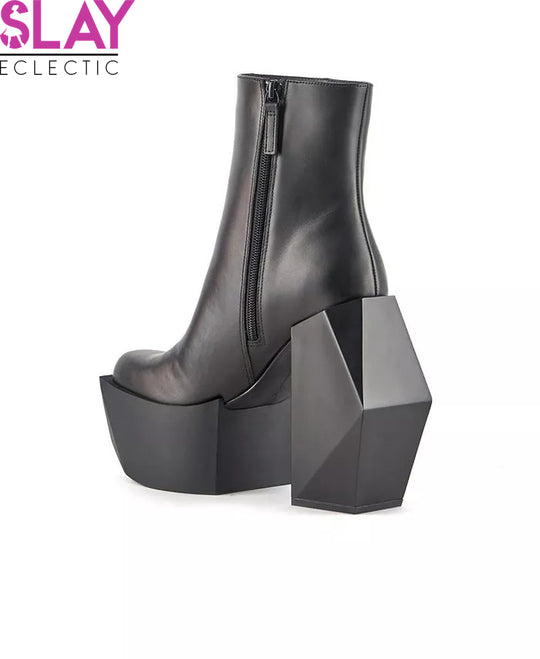 Glamourous High-Impact Stage Boots-Slay Eclectic