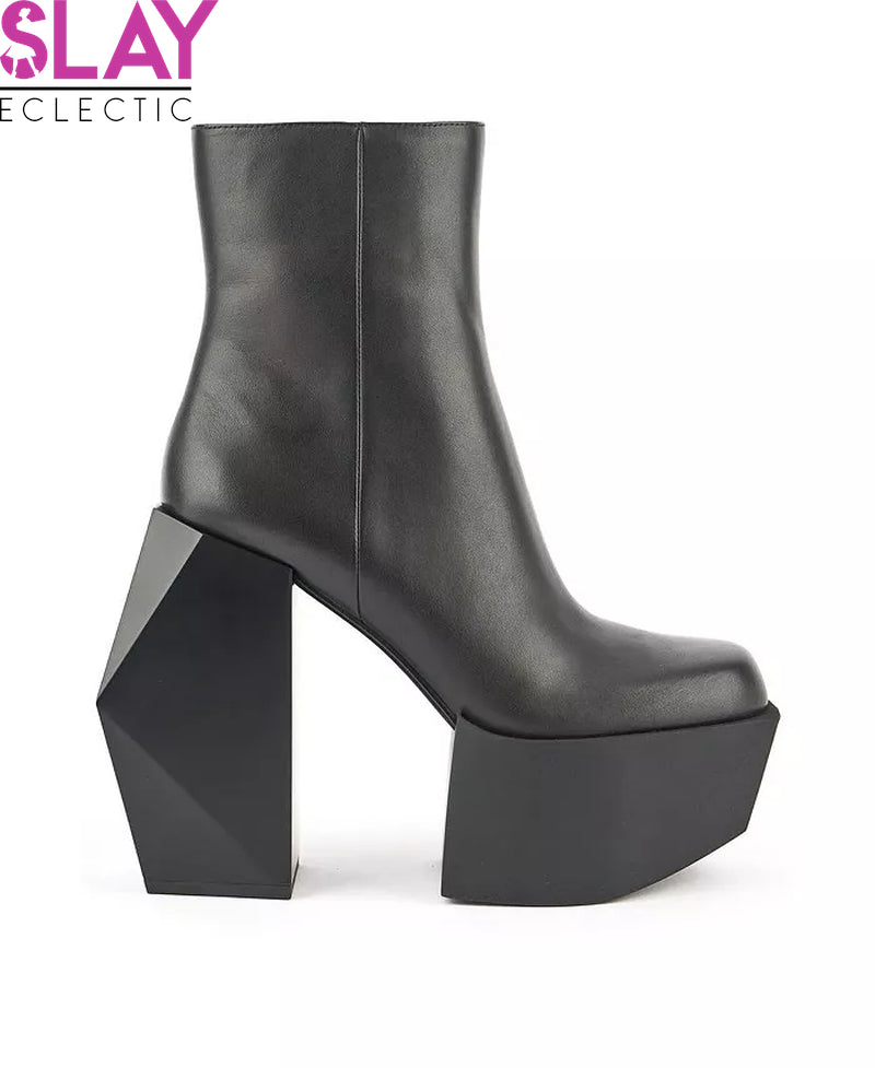 Glamourous High-Impact Stage Boots-Slay Eclectic