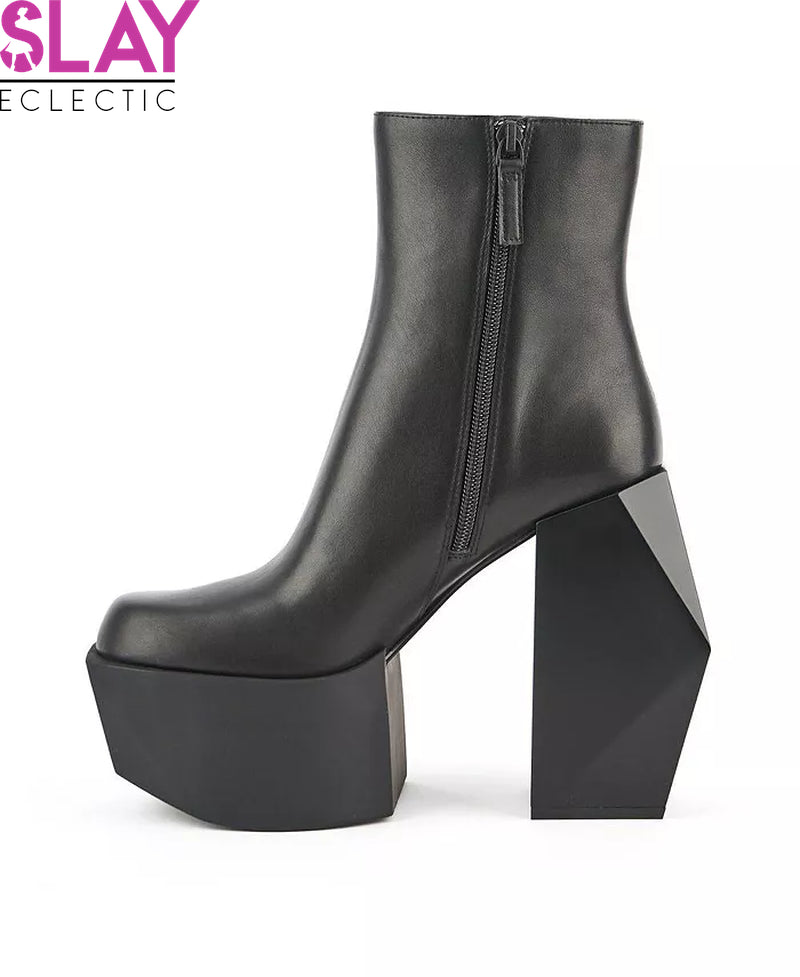 Glamourous High-Impact Stage Boots-Slay Eclectic