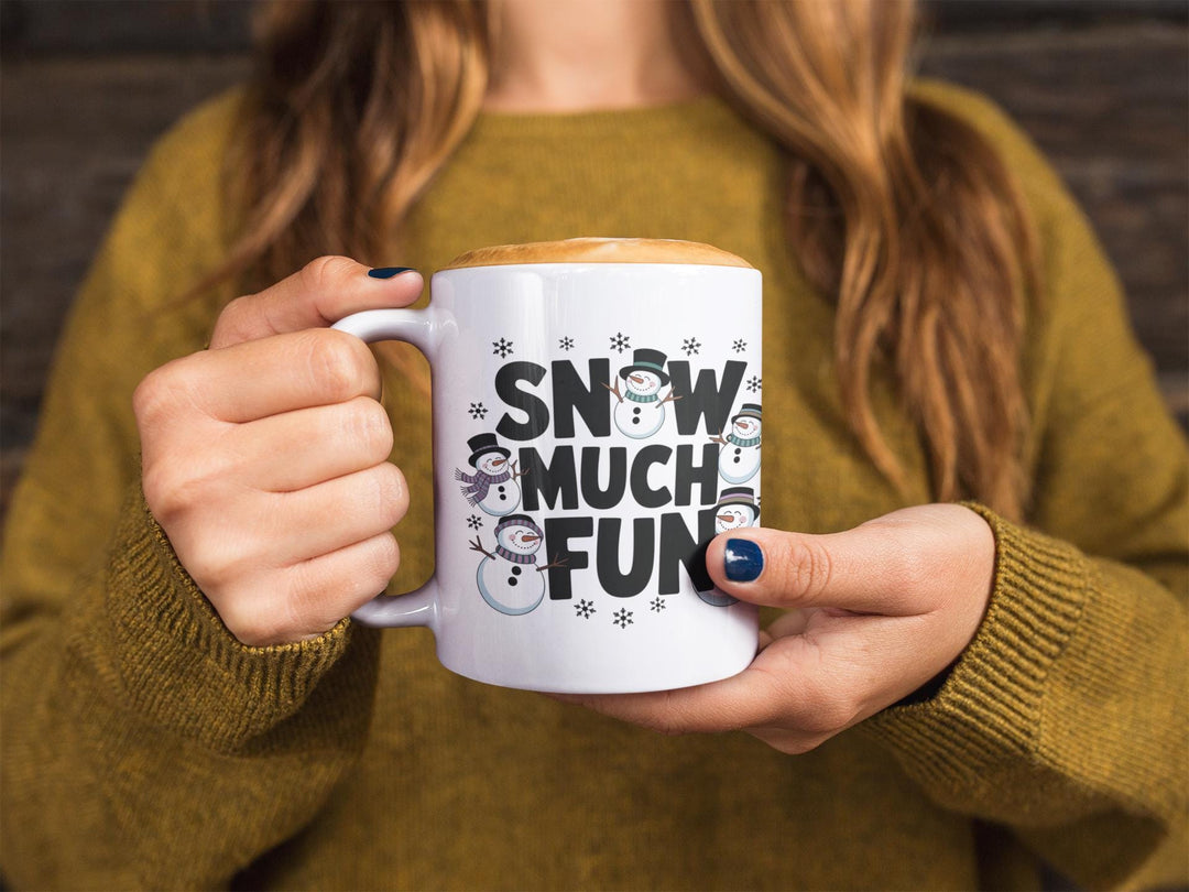 Winter Wonderland Mug - Glossy Ceramic Coffee Cup, Ideal Gift for Snow Enthusiasts - Slay Eclectic