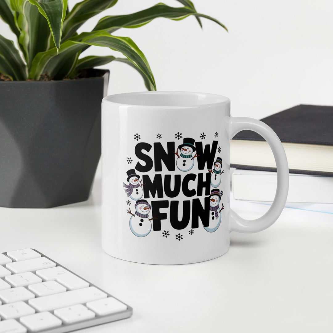 Winter Wonderland Mug - Glossy Ceramic Coffee Cup, Ideal Gift for Snow Enthusiasts - Slay Eclectic