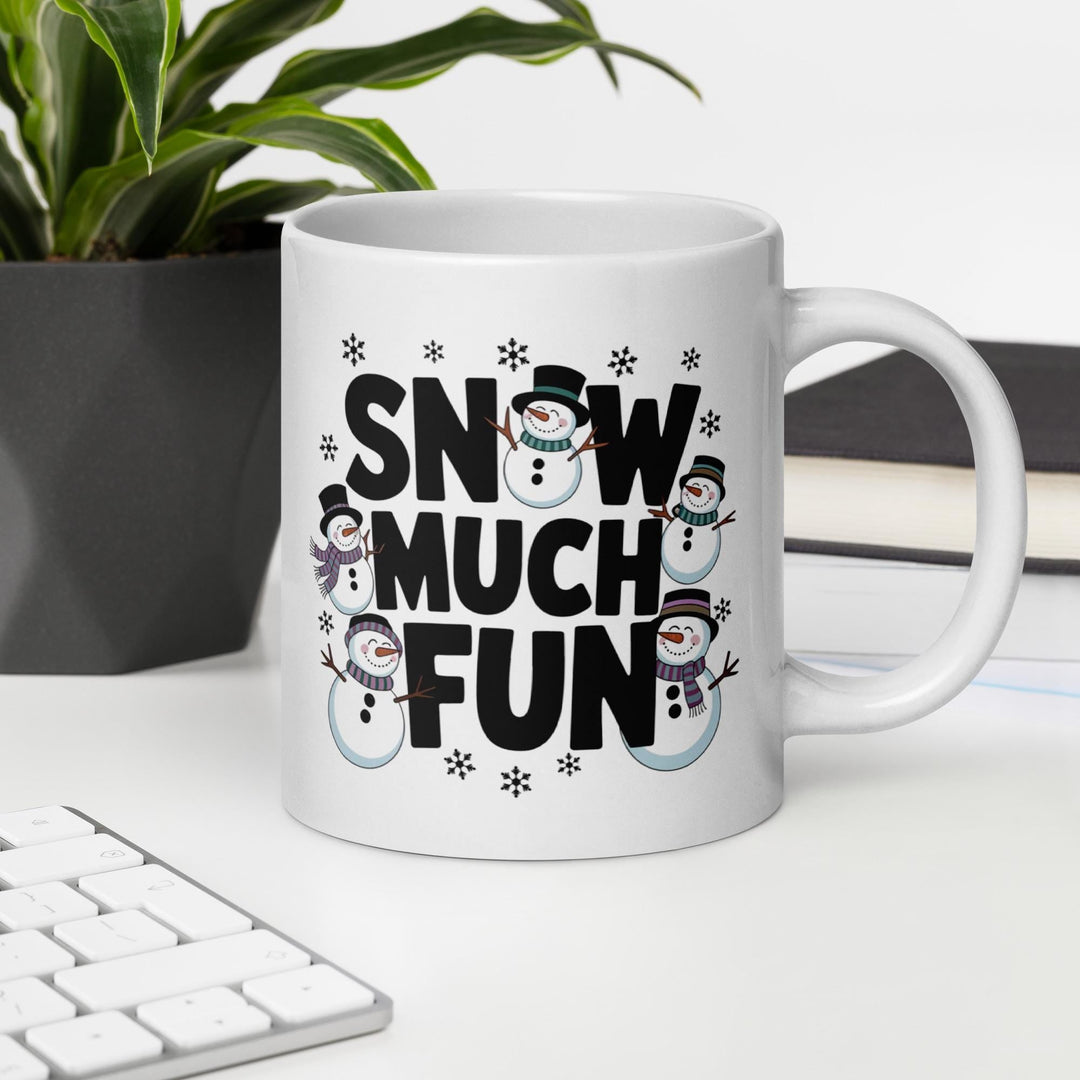 Winter Wonderland Mug - Glossy Ceramic Coffee Cup, Ideal Gift for Snow Enthusiasts - Slay Eclectic