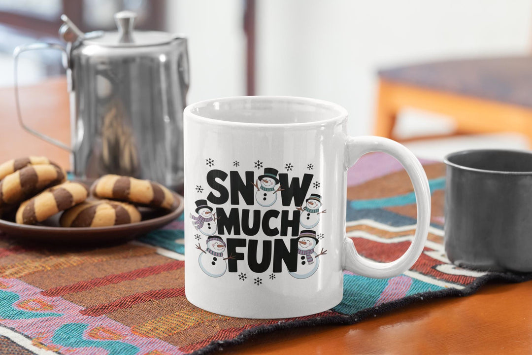 Winter Wonderland Mug - Glossy Ceramic Coffee Cup, Ideal Gift for Snow Enthusiasts - Slay Eclectic