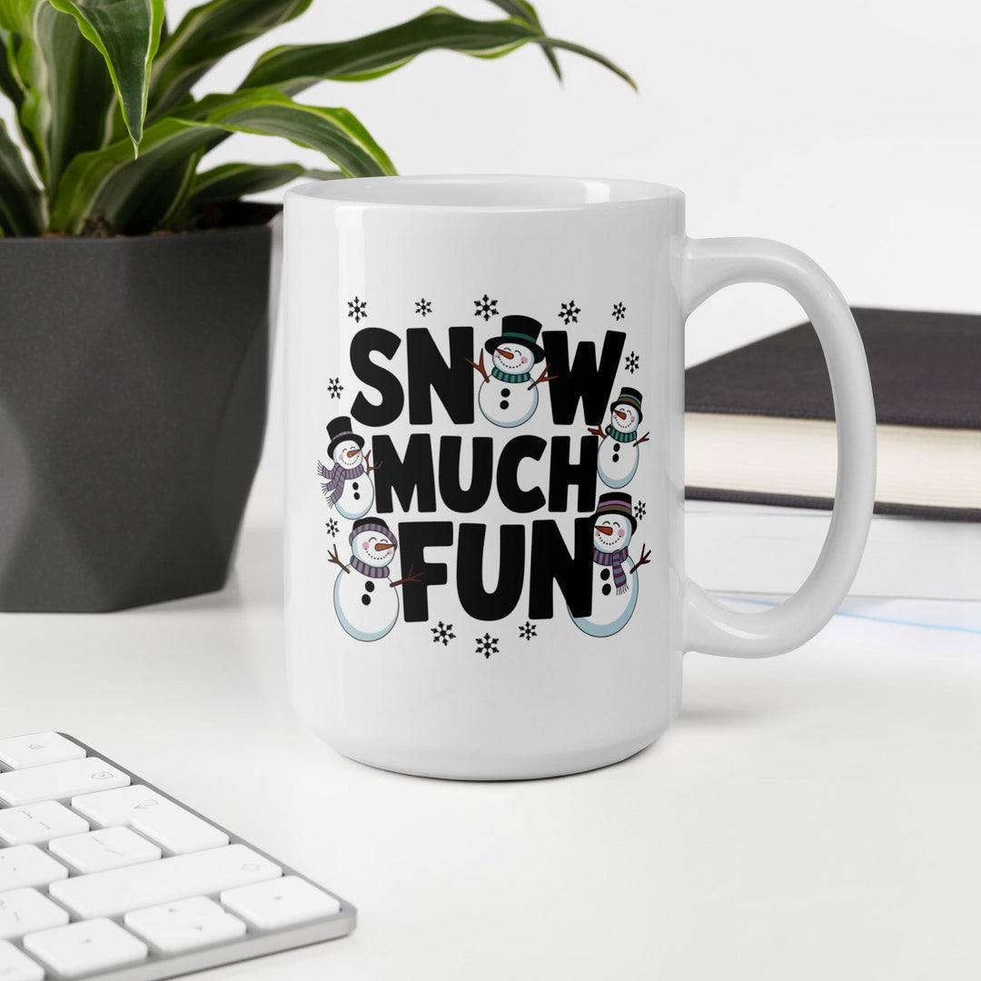 Winter Wonderland Mug - Glossy Ceramic Coffee Cup, Ideal Gift for Snow Enthusiasts - Slay Eclectic