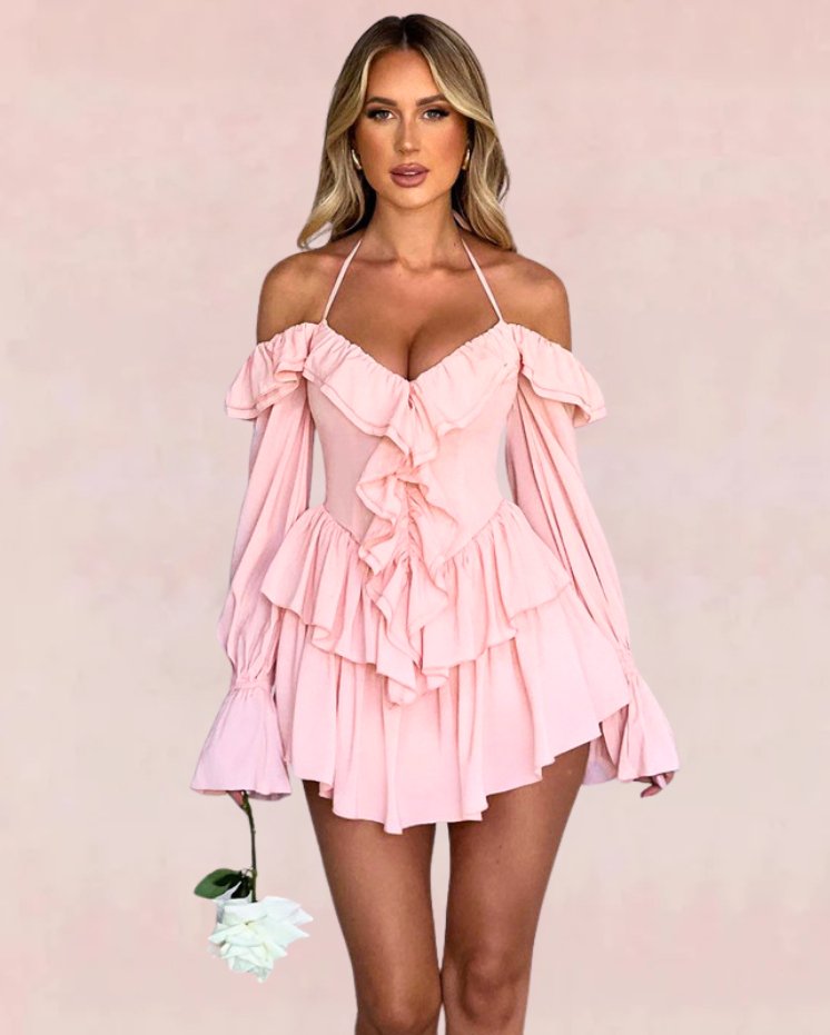 Zuri Mini Dress - Pink | Slay Eclectic