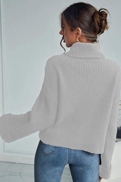 Turtleneck Long Sleeve Sweater