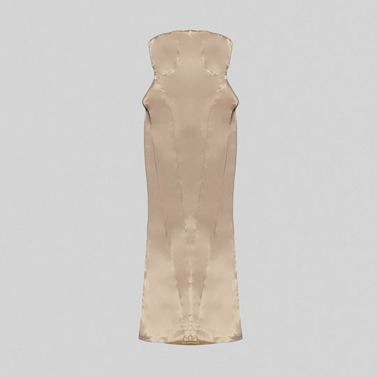 Enchanté Bandage Maxi Dress - Beige