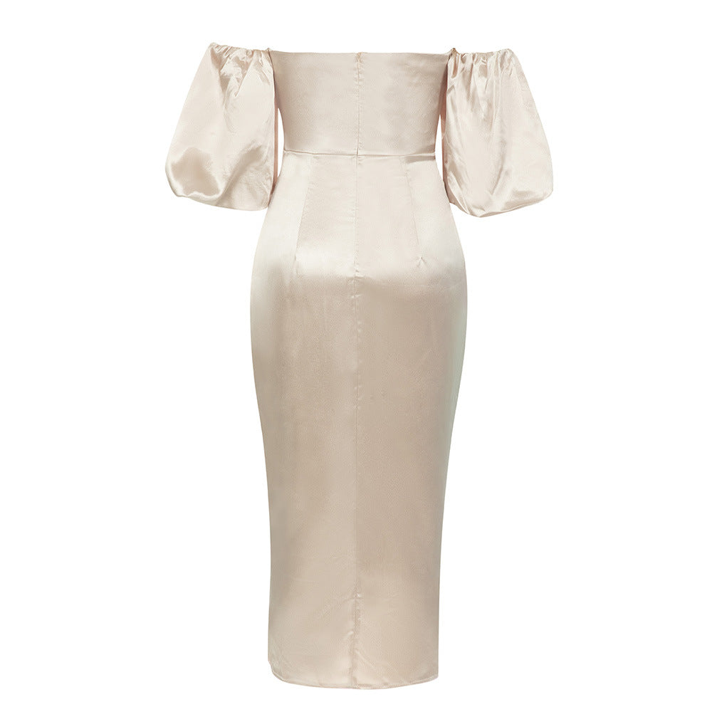 Ambrosial Midi Dress - White** (**please see shipping policy)