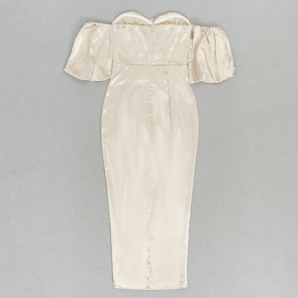 Ambrosial Midi Dress - White** (**please see shipping policy)