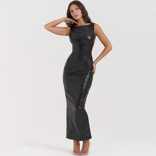 Sublime Bodycon Maxi Dress - Black