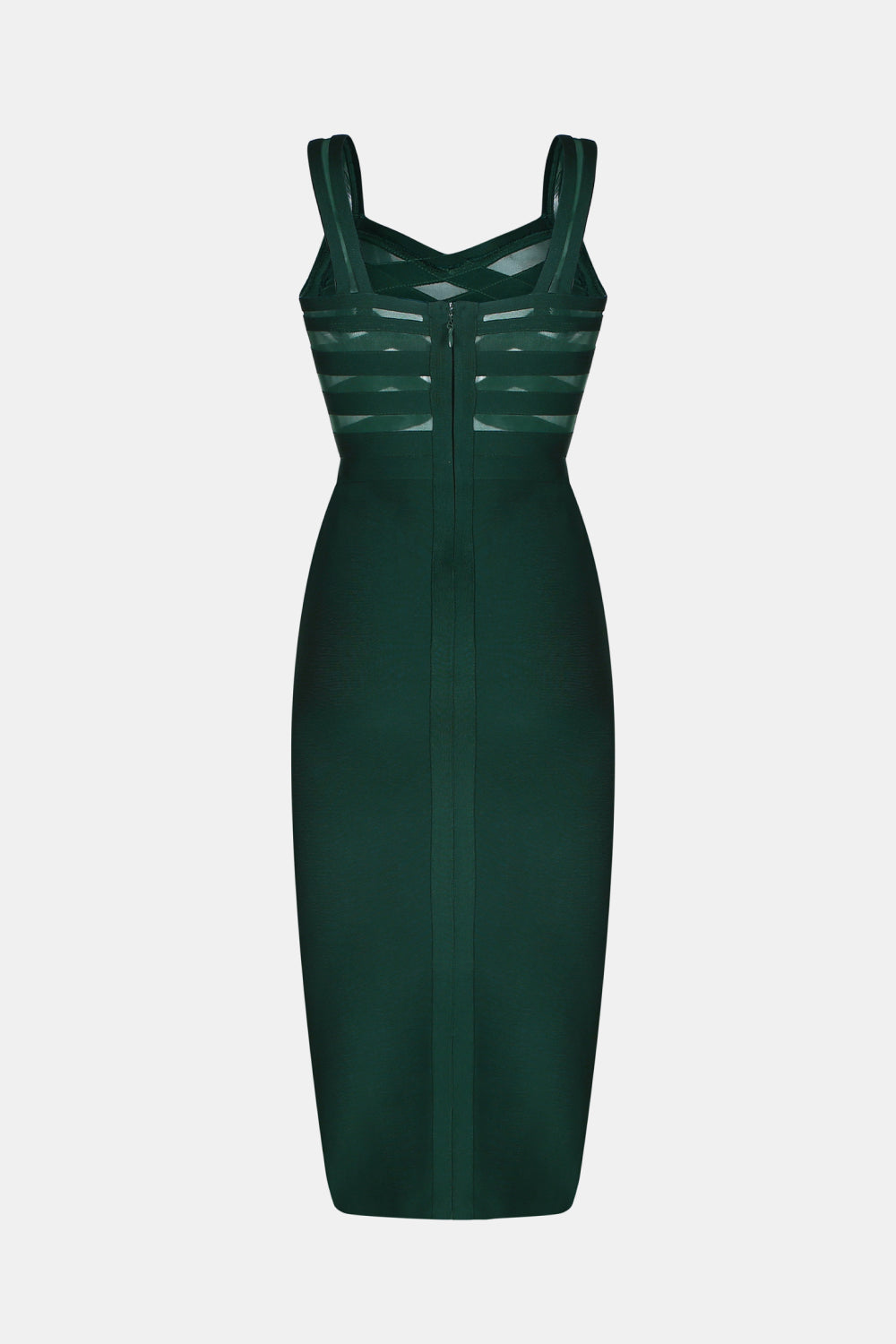 Eclipse Bandage Midi Dress - Green