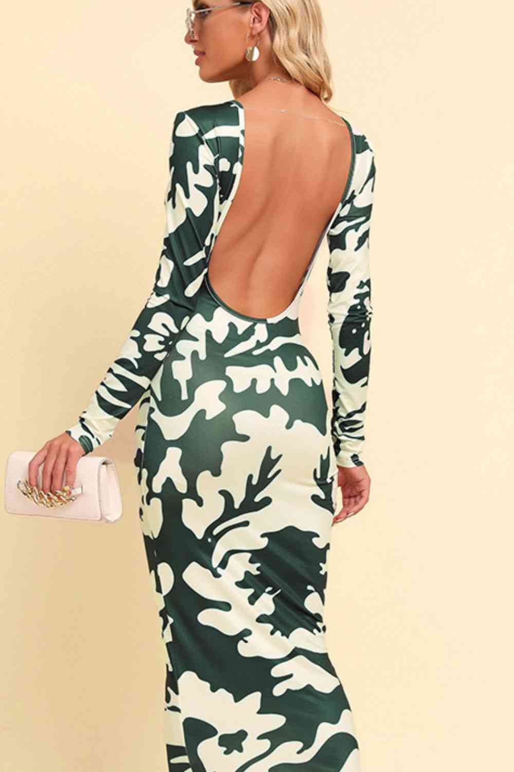 Dazzle Maxi Dress - Green